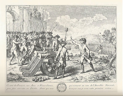Es sind Franzosen unsere Freunde und Waffenbrüder - Bilder der Französischen Revolution