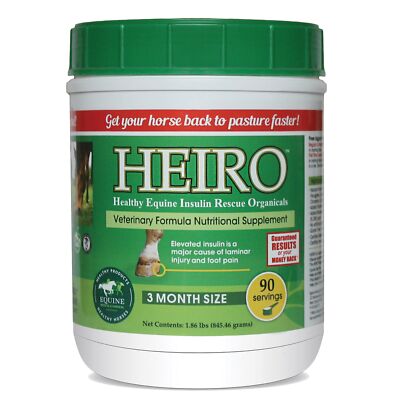 HEIRO Horse Nutritional Supplement for Sore Feet Laminitis Insulin Issues 90 ...