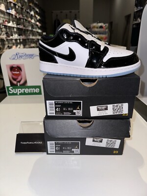 Nike Air Jordan 1 Low SE Concord GS Size 4.5Y /6 Women s DV1333-100 NEW