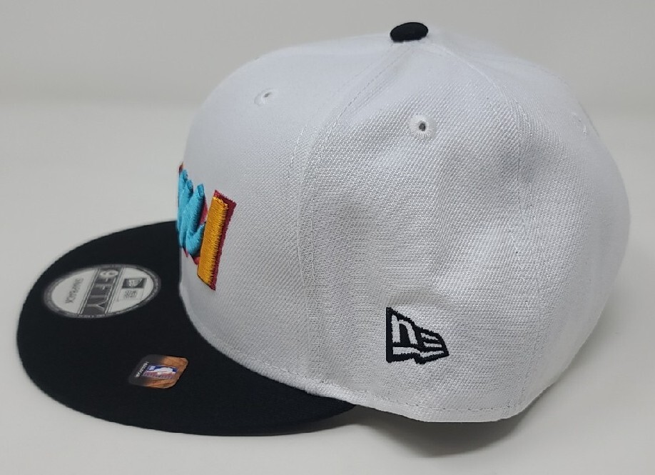Miami Heat City Edition 9fifty Grey New Era Fits Snapback Hat