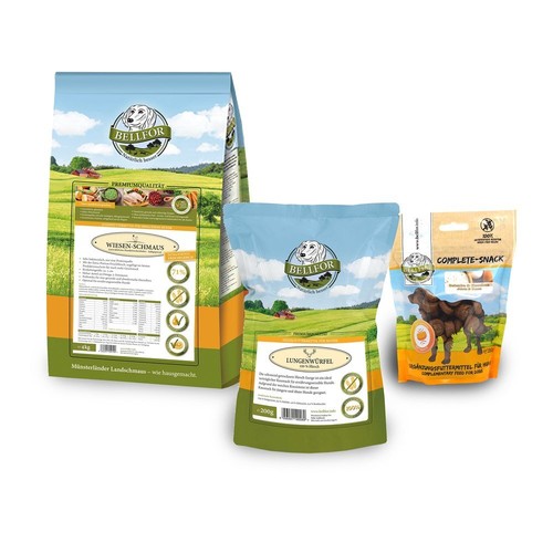 Bellfor Trockenfutter Gelenke Soft Snack Hirsch Hundesnack Berner Sennen Set - Bild 2 von 8