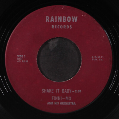 FINNI-MO: shake it baby / before i say i do RAINBOW 7'' Single 45 RPM