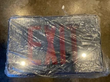 BLACK & RED EXIT SIGN