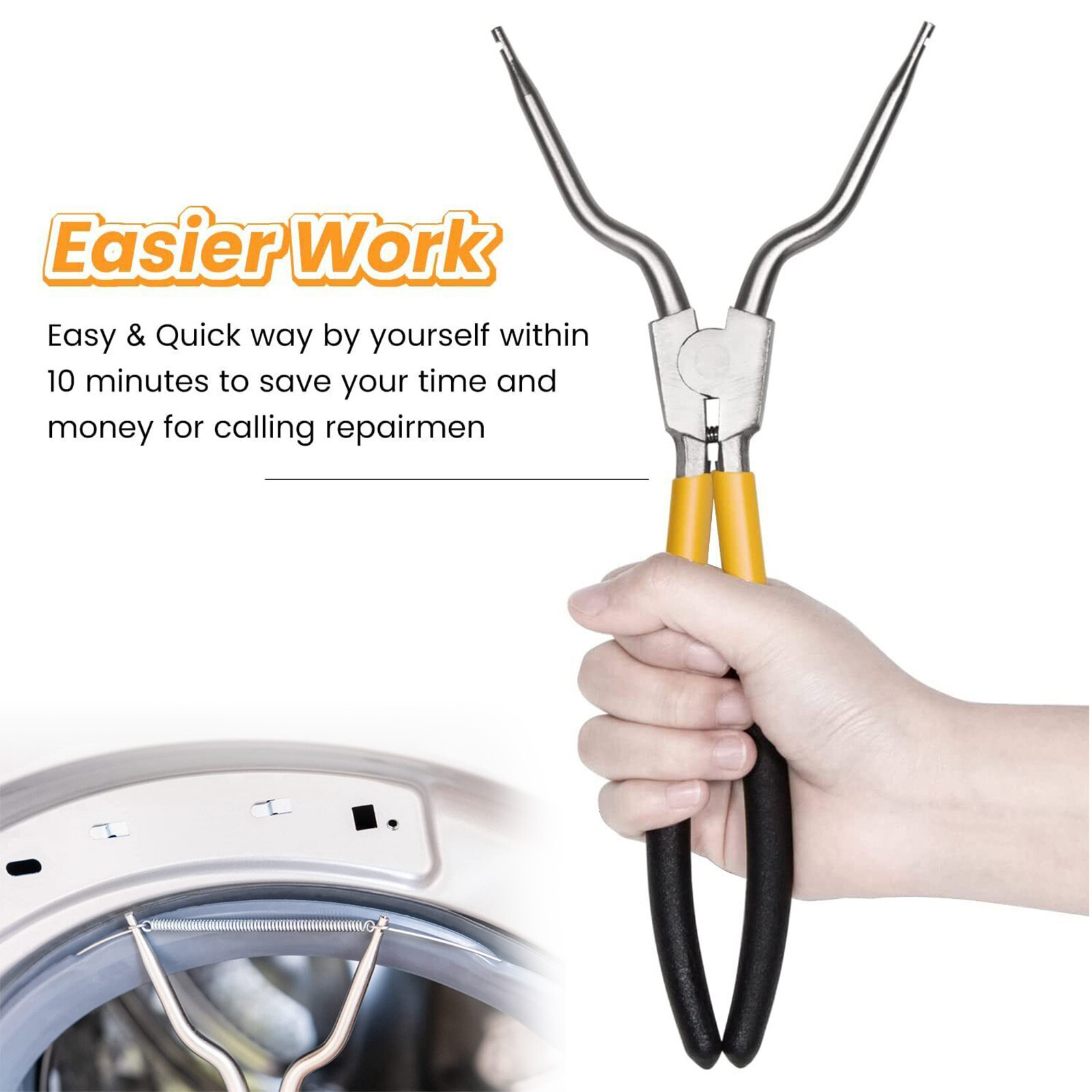 Gasket Clamp Pliers Washing Machine Spring Removal Tool for LG