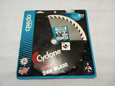 Credo Steel Saw Blade - Combo Rip .087" 7 1/4 x 44T - 5/8" | eBay