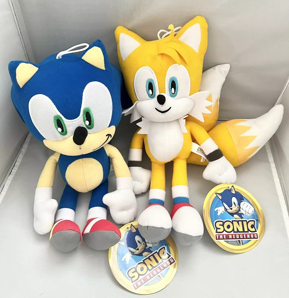 BRAND NEW! Large 12” Tails Sonic The Hedgehog Yellow Plush Stuffed