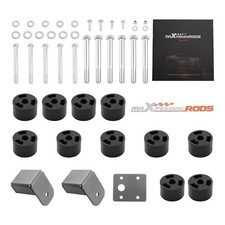 1.25in Full Size Body Lift Kit Spacers For Jeep Wrangler Tj 1997-06 Heavy-duty