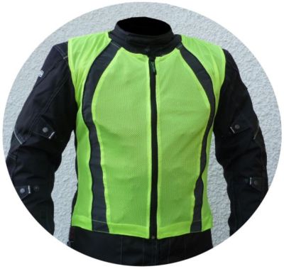 Motorrad Warnweste Sicherheitsweste Reflektorweste neon gelb Gr S M L XL XXL 3XL