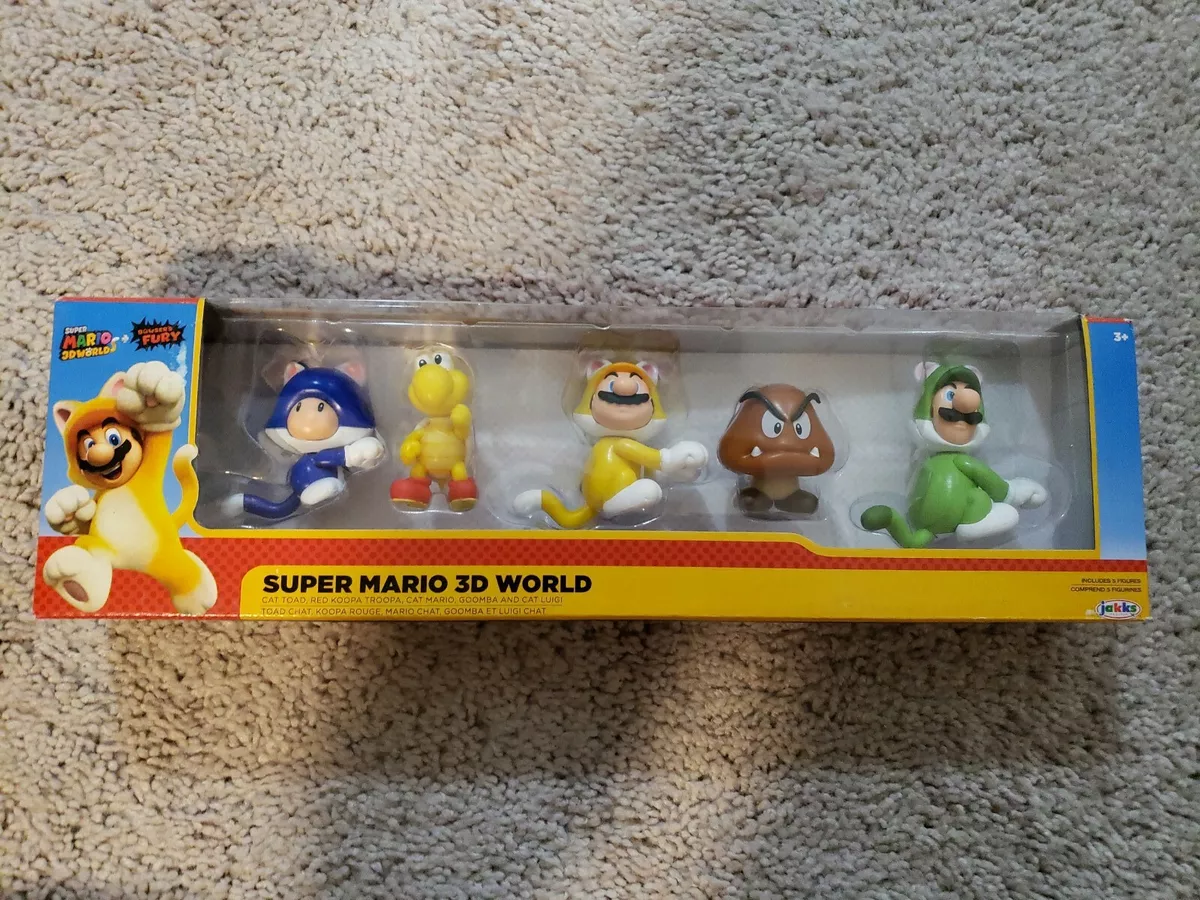 Jakks 4 Nintendo Super Mario 3D World: Bowser's Fury 2021 CAT MARIO ONLY