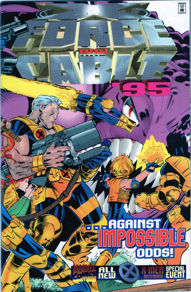 Marvel Comics, X-FORCE and CABLE '95 #1 (NM) Fun! Fun! Fun! | eBay