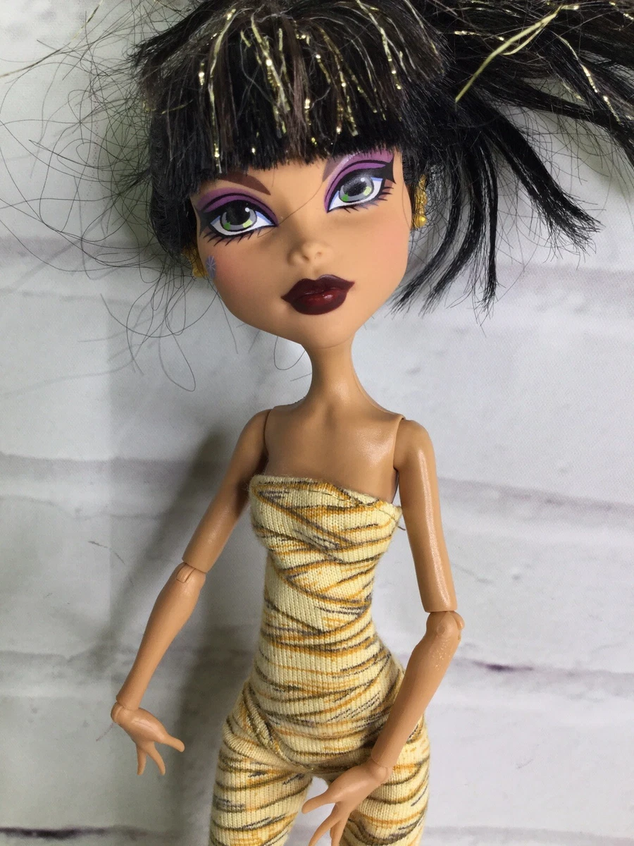 Monster High Dead Tired Cleo De Nile Daughter of The Mummy 2010 Rare  Retired