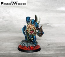 Death Guard Chaos Lord - Pro Painted  40k Chaos Nurgle Plague