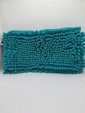 YOOBI Microfiber Fuzzy Zip Pouch Soft Pencil Case Cosmetic-Travel Bag Turquoise
