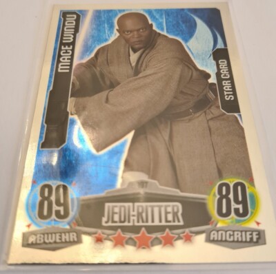 Force Attax STAR WARS Movie Serie 1 - Star Card - Mace Windu