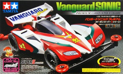 Tamiya 1/32 MINI 4WD VANGUARD SONIC PREMIUM (CARBON SUPER-II CHASSIS) 19435
