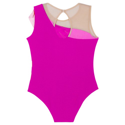 Kids Girls Rompers Dancing Jumpsuit Athletic Leotard Performance Bodysuit Yoga - Picture 34 of 53