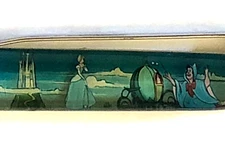 Disney Cinderella Floaty Pen Fairy Godmother Castle Coach Mice Vintage