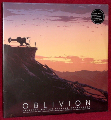 OST 2 LP SEALED OBLIVION M83 ORIGINAL US PRESSING 2013 MONDO 180 GM NOT CUTOUT