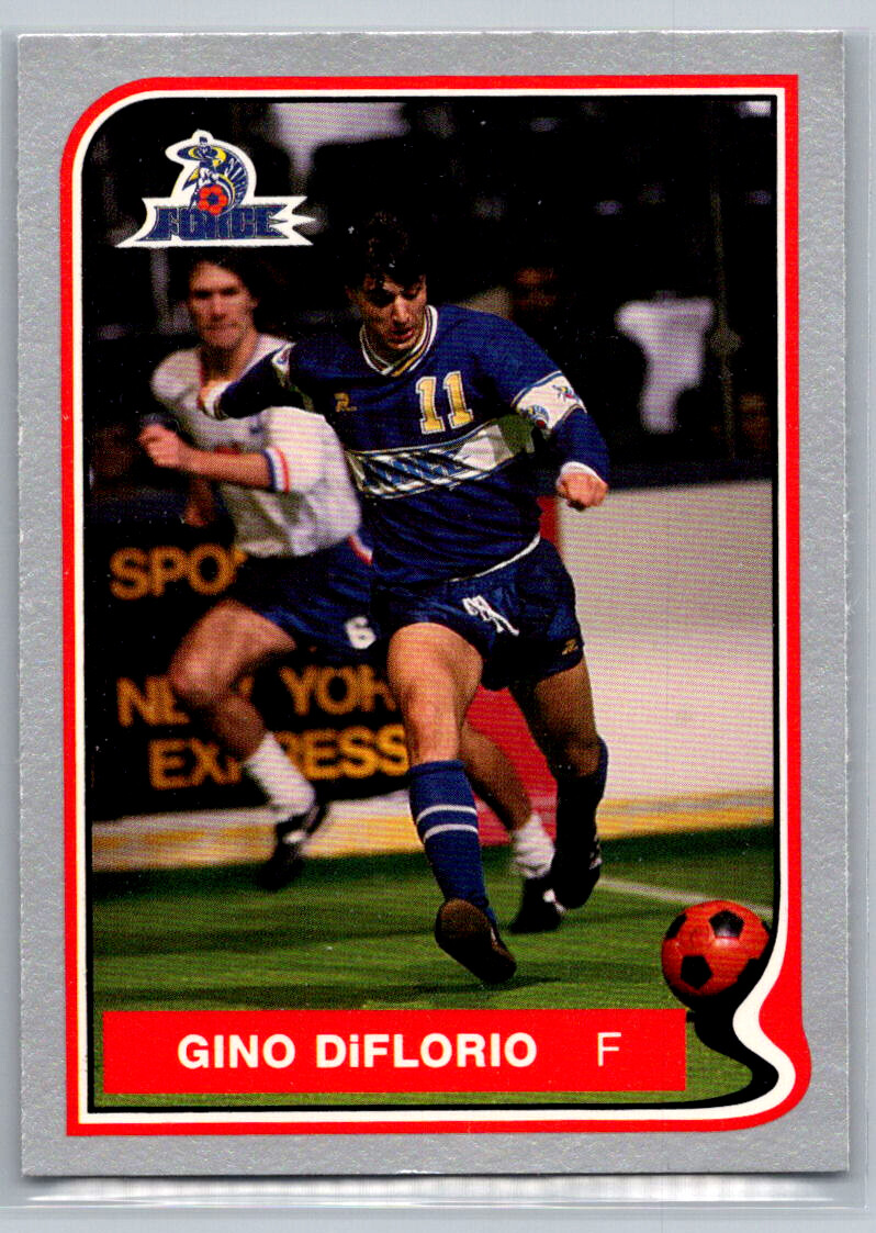 Gino DiFlorio 1987-88 Pacific MISL RC #42 Cleveland Force Rookie