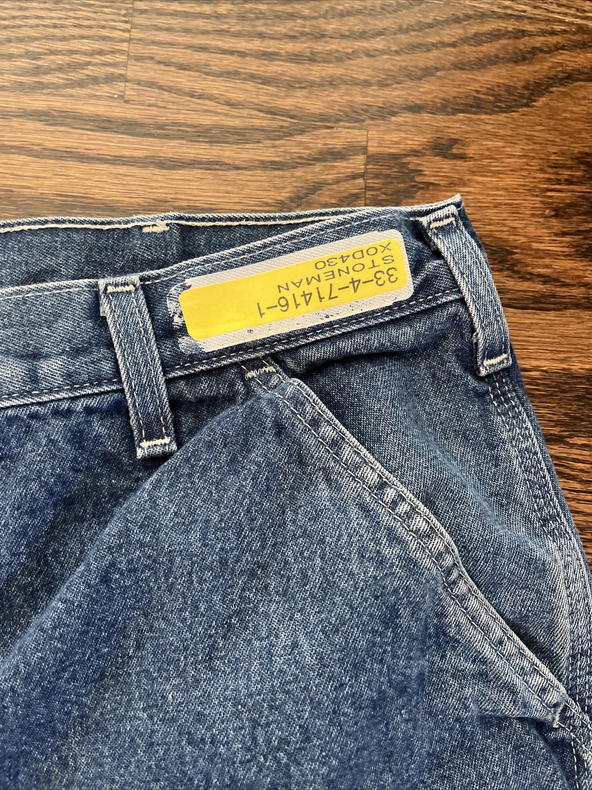 Carhartt Men’s 35 X 29.5 Dungaree Fit  Blue Jeans - View 3