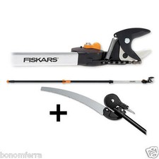 FISKARS Mod. 115560 Universal Garden Cutter SVETTATOIO con SEGACCIO E PERTICA