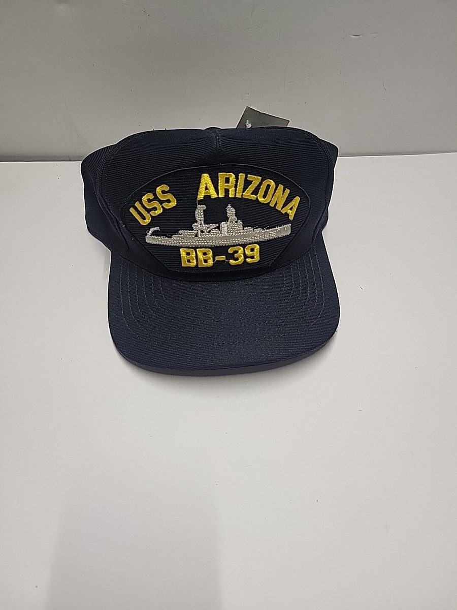 Eagle Crest Snapback USS Arizona BB-39 Hat Made in USA | eBay
