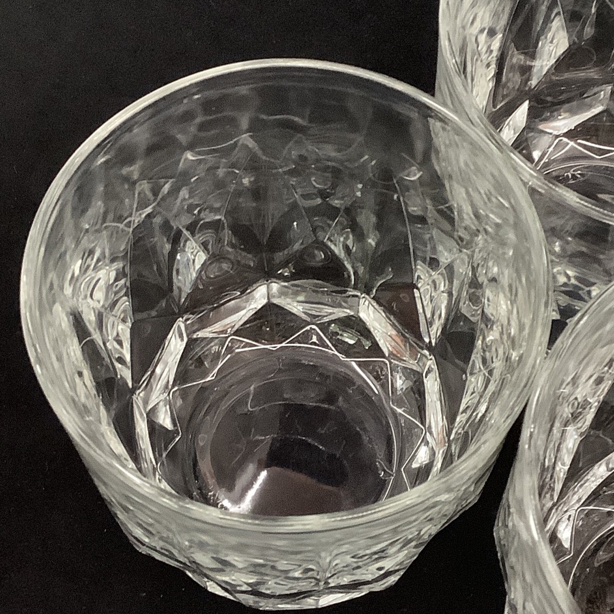 Lot De 4 Verres à Whisky Arcoroc France - Modèle Artic - Vintage 1950 - État Neuf