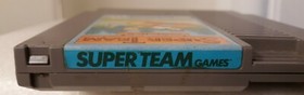 Vtg Super Team Games Nintendo NES 1980s video Game Japan Untested 