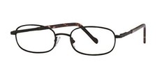 Reptile Skink Designer Reading Glasses in Matte Black ; 1.25