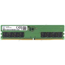 Samsung 16GB 1Rx8 PC5-4800 DIMM DDR5-38400 288-Pin Non-ECC Desktop Memory RAM 1x
