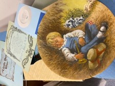 RECO "LITTLE BOY BLUE PLATE BY JOHN McCLELLAND SIGNED LIMITED EDITION '80