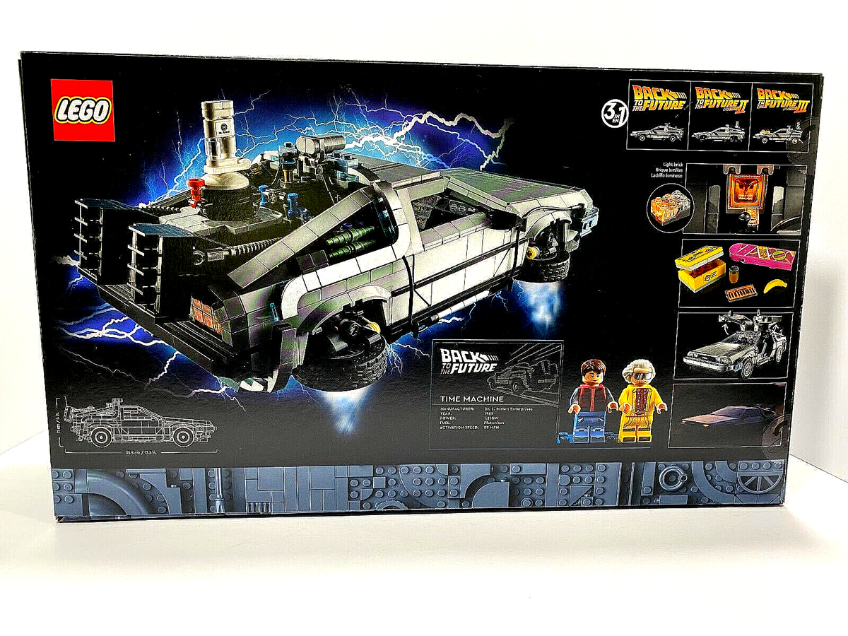 【新品未使用・非売品】ゲラン デリスドゥバン セット LEGO CREATOR EXPERT: BACK TO THE FUTURE DELOREAN TIME MACHINE