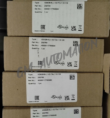New In Box PEPPERL + FUCHS VDM28-8-L1-IO/73C/110/122 Laser Ranging Sensor