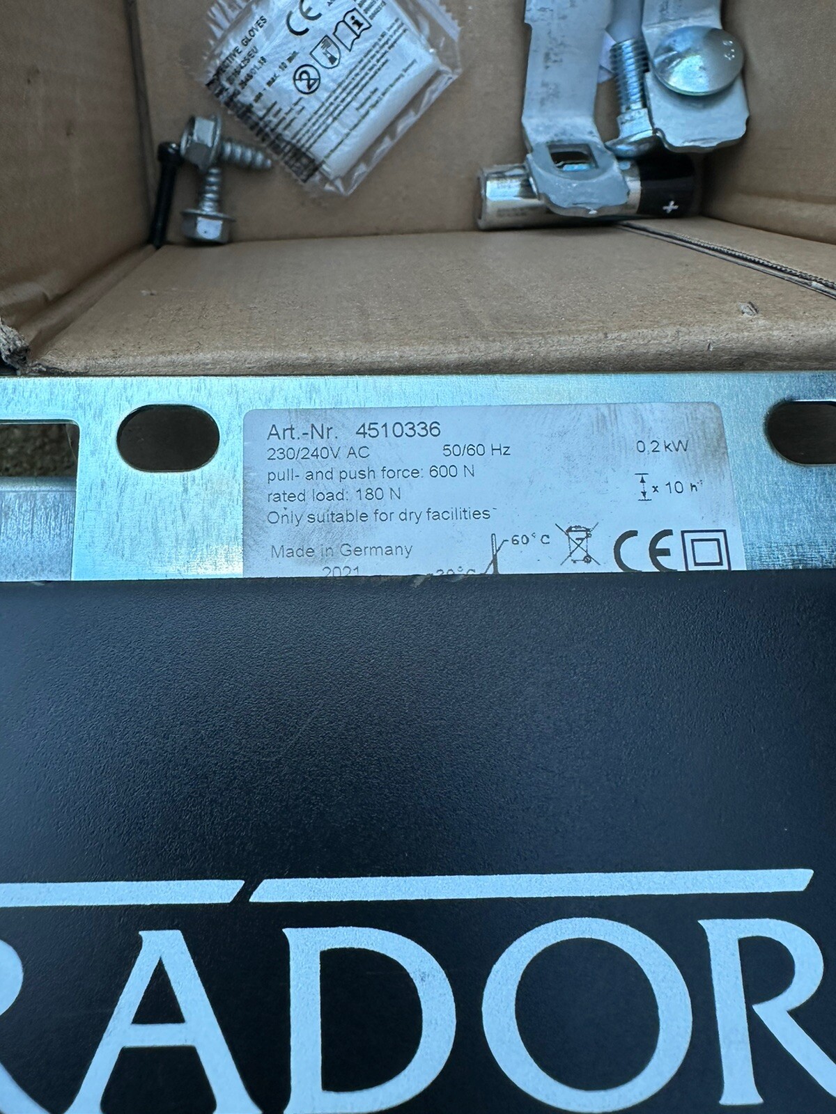 Garador Electric Garage Door Opener eBay