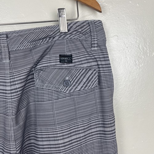 Pantaloncini Oneil da uomo 36 grigi ibridi da tasca elasticizzati leggeri - Foto 7 di 10