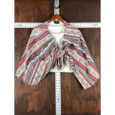 Bentley Arbuckle Wrap Skirt Southwest Aztec Pattern Vintage 90s OSFA Adjustable