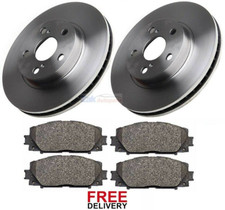 FOR LEXUS CT200H 1.8 HYBRID (2010-2016) FRONT BRAKE DISCS & PADS SET *NEW*