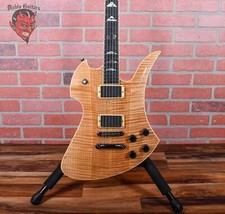 B.c. Rich Usa Mockingbird Archtop Gp Flame Maple Top In Natural Finish 2000