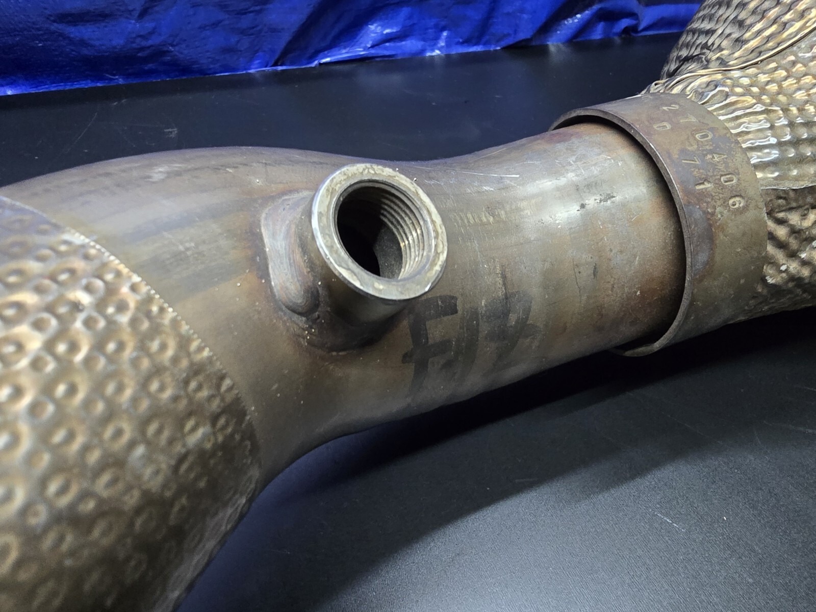 Ferrari 812 F12 275462 COMPL. RH EXHAUST CATALYTIC CONVERTER  USED