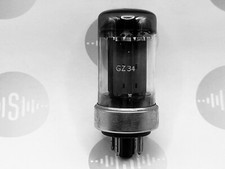 1x Philips Gz34 5ar4 Metal Base Dd Getter - Eindhoven'56 (tv2 56k) - Near Nos