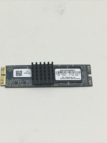 1TB OWC Aura Pro X2 M.2 PCIe nvmeSSD TLC 3D NAND für Mac Computer