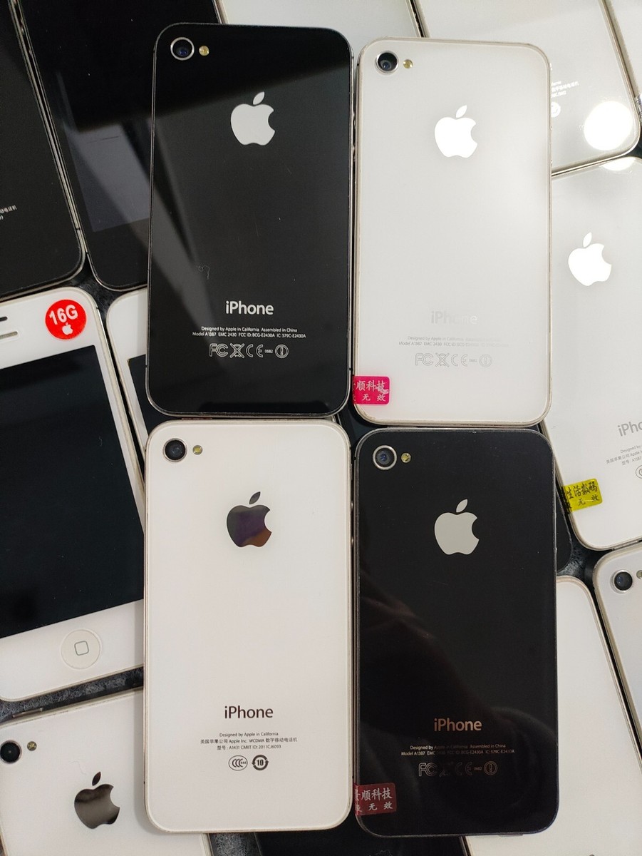 Tested, GOOD, Apple iPhone 4 4s - 8/16/32/64GB Unlocked iOS 6 iOS