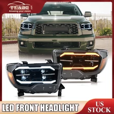 TT-ABC LED Projector Headlights For Toyota 07-13 Tundra 08-20 Sequoia Assembly