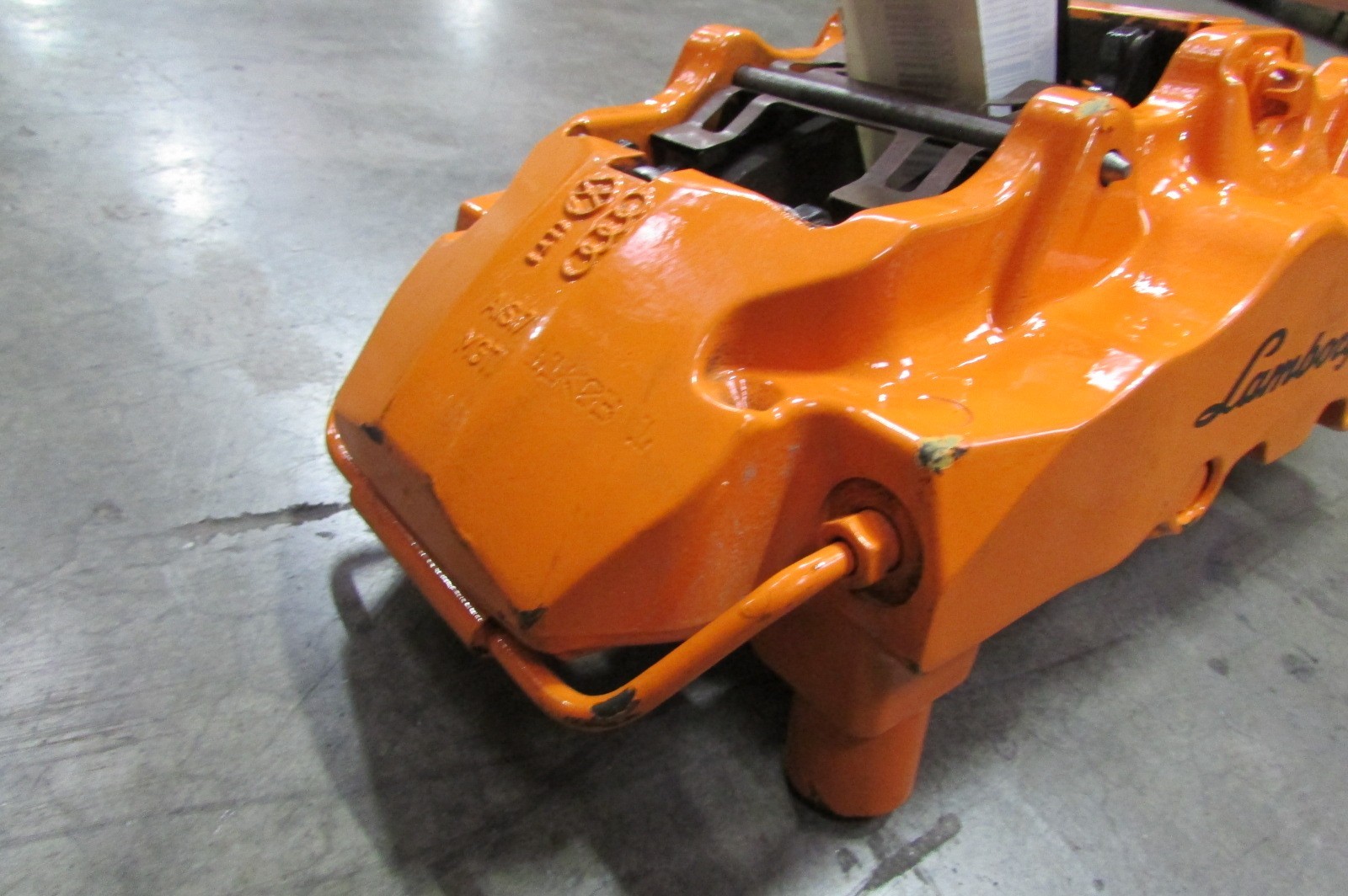 Lamborghini Gallardo LP550, LP560, RH, Right Front Caliper, Orange, 400615106BG