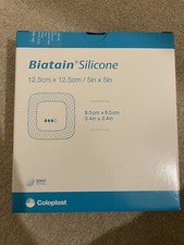 Biatain Silicone Adhesive Foam 12.5x12.5cm, 10 Dressings