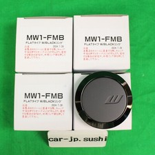 4x Work Wheels Emotion For Zr10 T7r D9r Kiwami T5r Flat Center Caps W Black