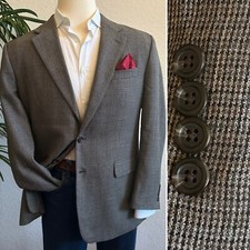 LAUREN RALPH LAUREN BLAZER SIZE 42 CHECK CASUAL SPORT COAT SUIT JACKET