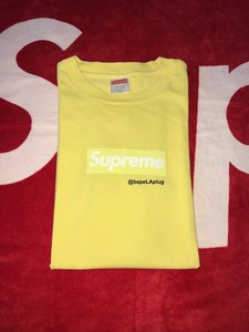 supreme paris box logo tee