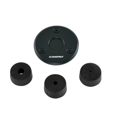 Scanstrut Ds-Lp-16-Blk Black Anodized Aluminum Low-Profile Cable Seal