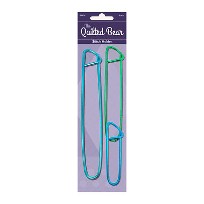 Stiftbär -Premium -Stichhalter - 3 Pack. Ideal Zum Stricken Und Häkeln.
